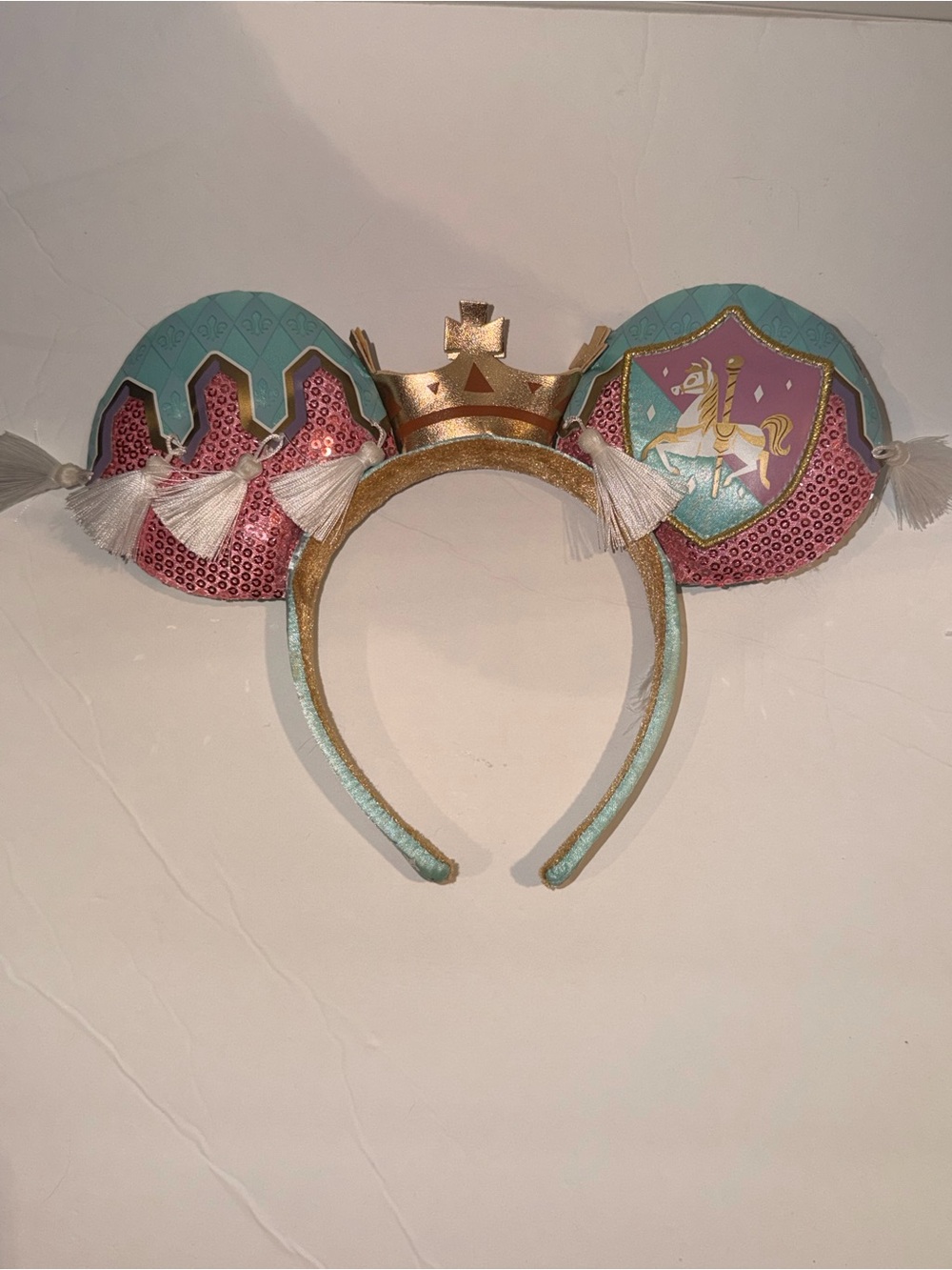 Disney Parks 50th Anniversary Main Attraction Ears - Prince Charming’s Carousel